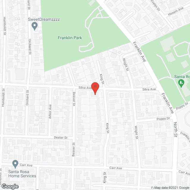 Map of the neighborhood around Redwood Community-Scientists