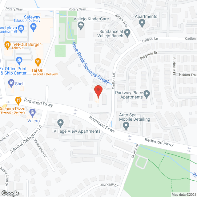 Map of the neighborhood around Parkside Manor
