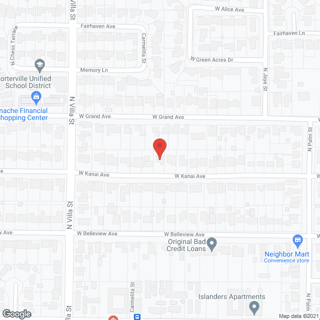 Map of the neighborhood around Home Sweet Home