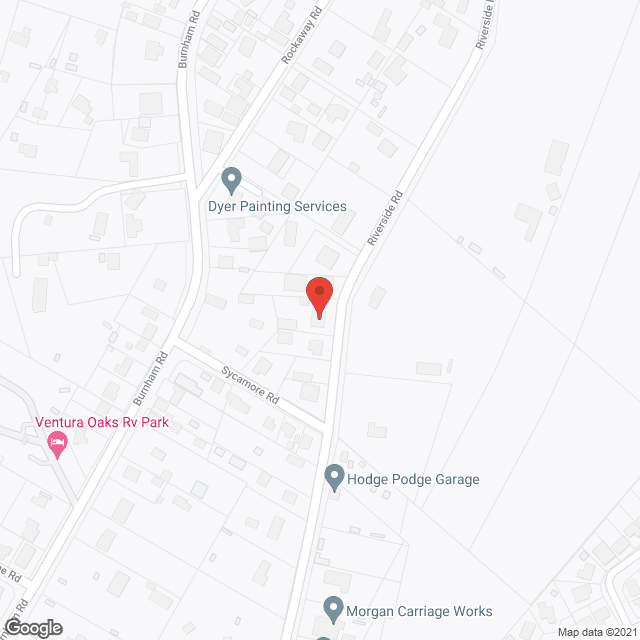 Map of the neighborhood around Haave Residential Care
