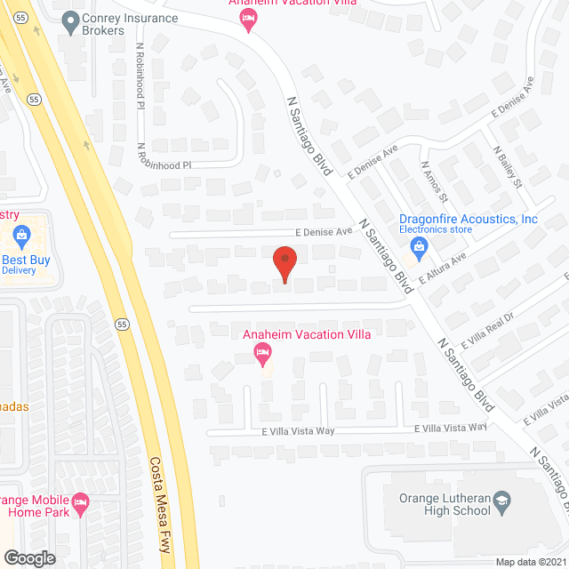 Map of the neighborhood around Glorilynn Guest Home