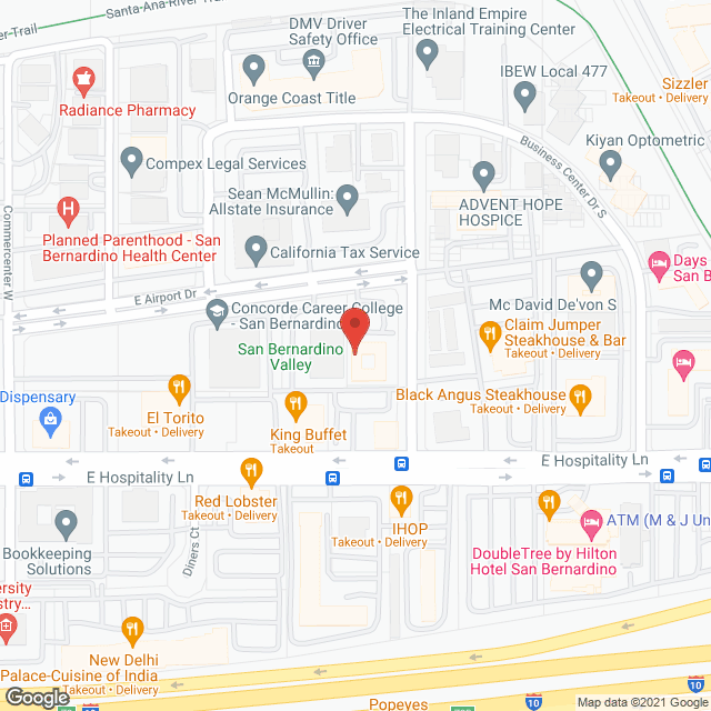 Map of the neighborhood around Berhe Group Homes