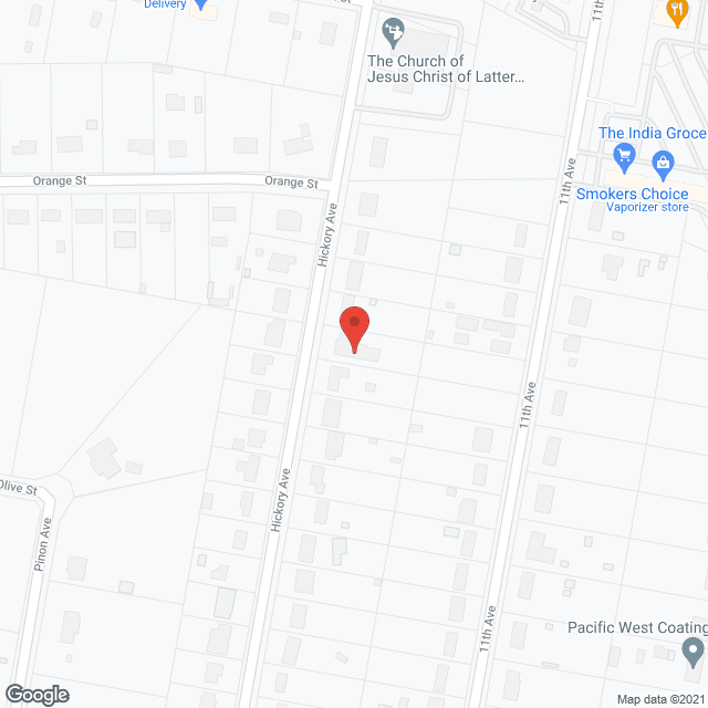 Map of the neighborhood around All Caring Senior Home