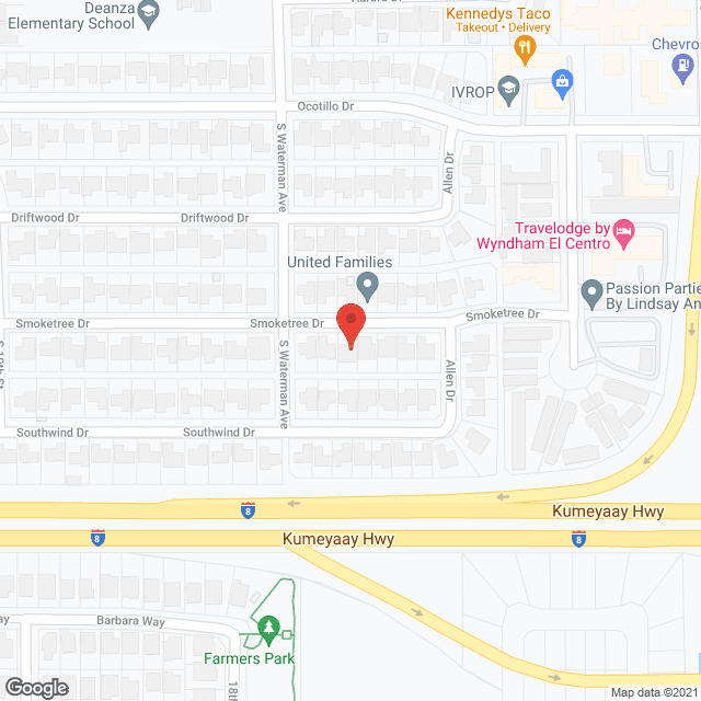 Map of the neighborhood around Waycott Residential Svc