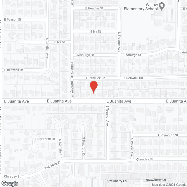 Map of the neighborhood around D and M Guest Home