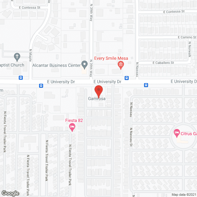 Map of the neighborhood around Lu See's and Co
