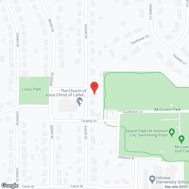 Map of the neighborhood around New Beginnings Care Facility