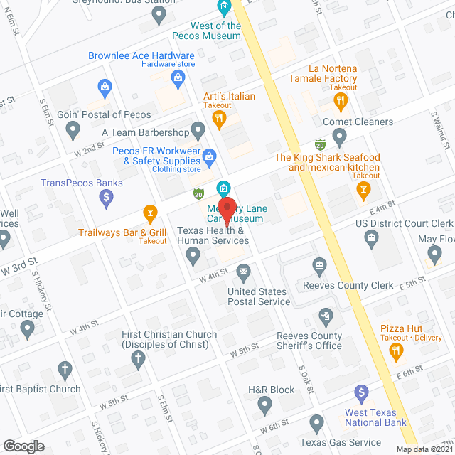 Map of the neighborhood around American Home Health and Hospice