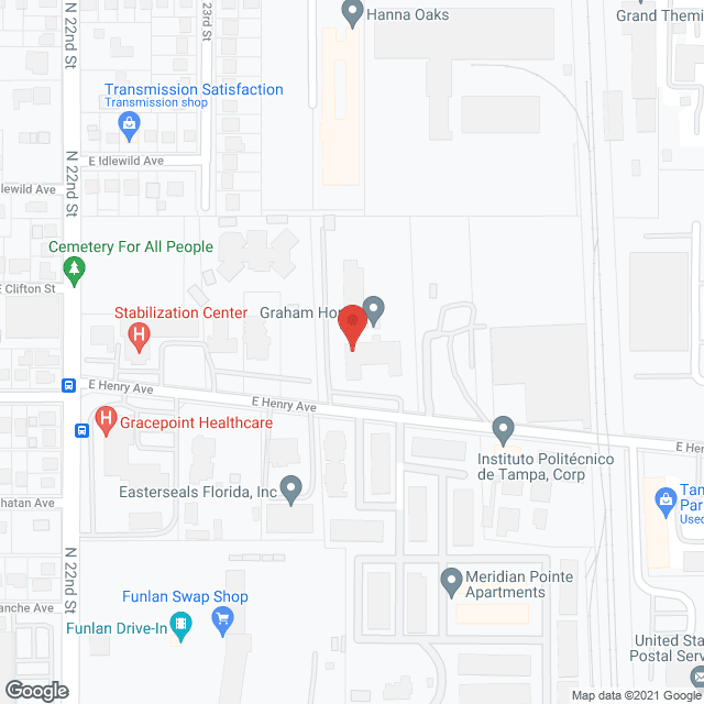 Map of the neighborhood around Tlc Graham Home