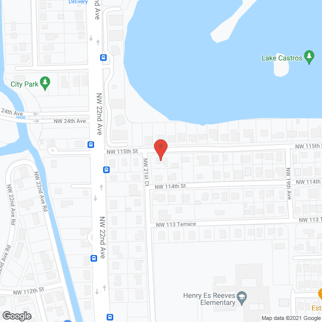 Map of the neighborhood around Alton Alf Home