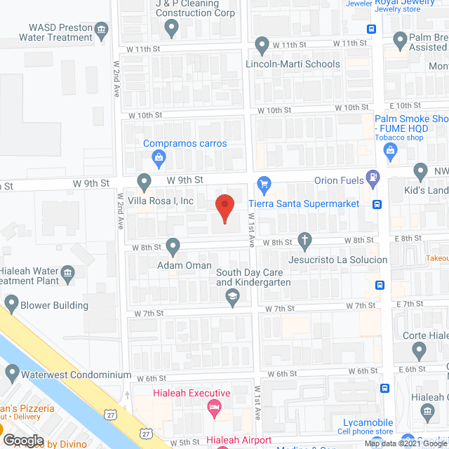 Map of the neighborhood around All American ACLF Inc