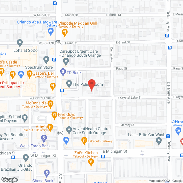 Map of the neighborhood around Lina S Apolonio Adult Fmly Hm