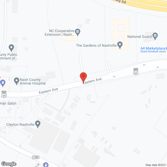Map of the neighborhood around The Gardens of Nashville