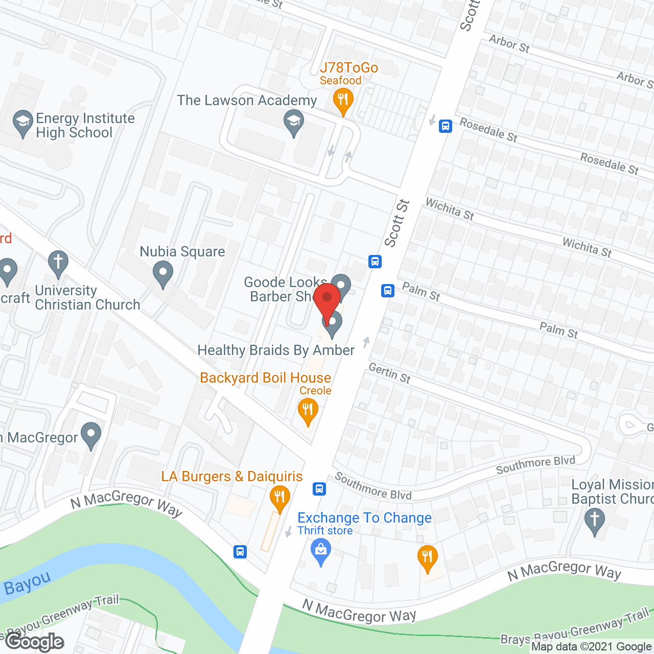 Map of the neighborhood around WALIPP Senior Residences