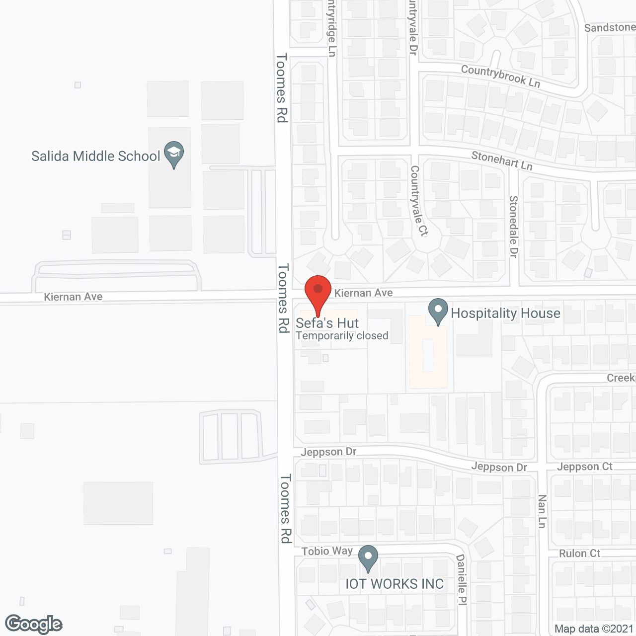 Map of the neighborhood around Aspen Ville Co
