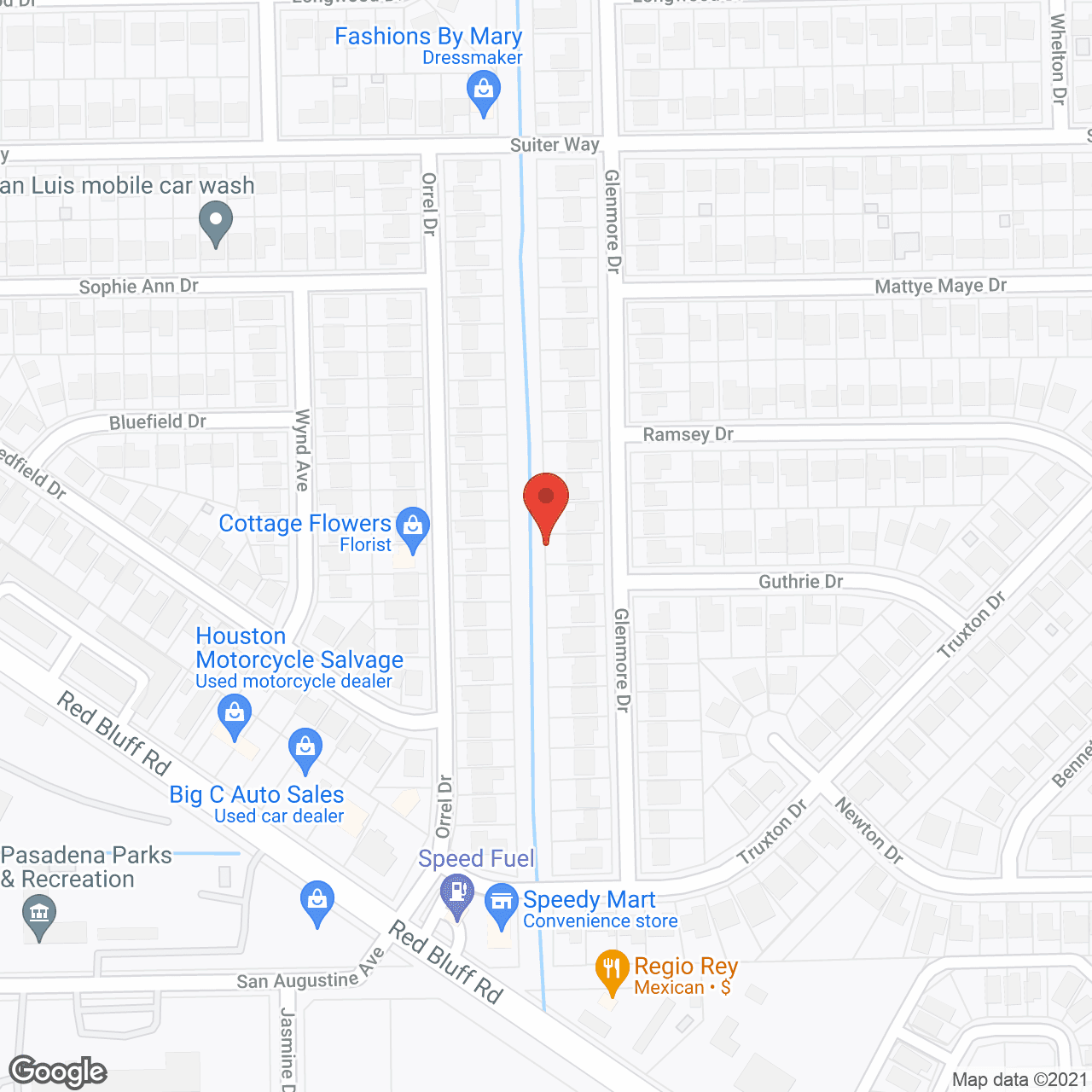 Map of the neighborhood around Gracefully Found Care Home