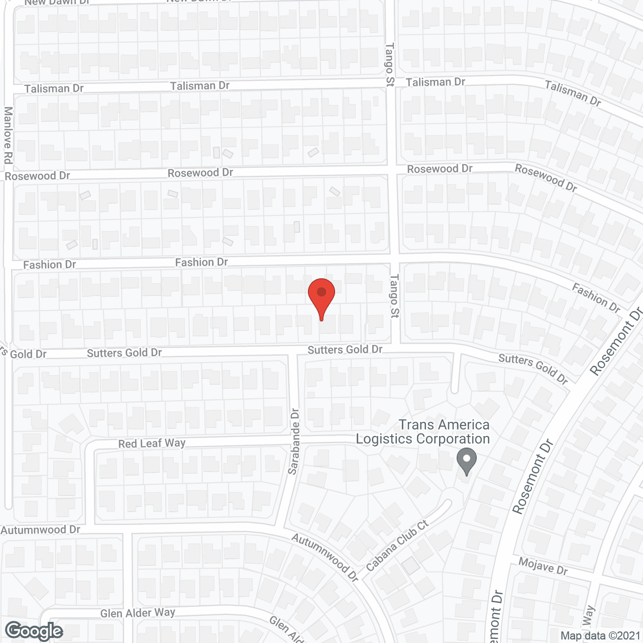 Map of the neighborhood around Golden Heritage I