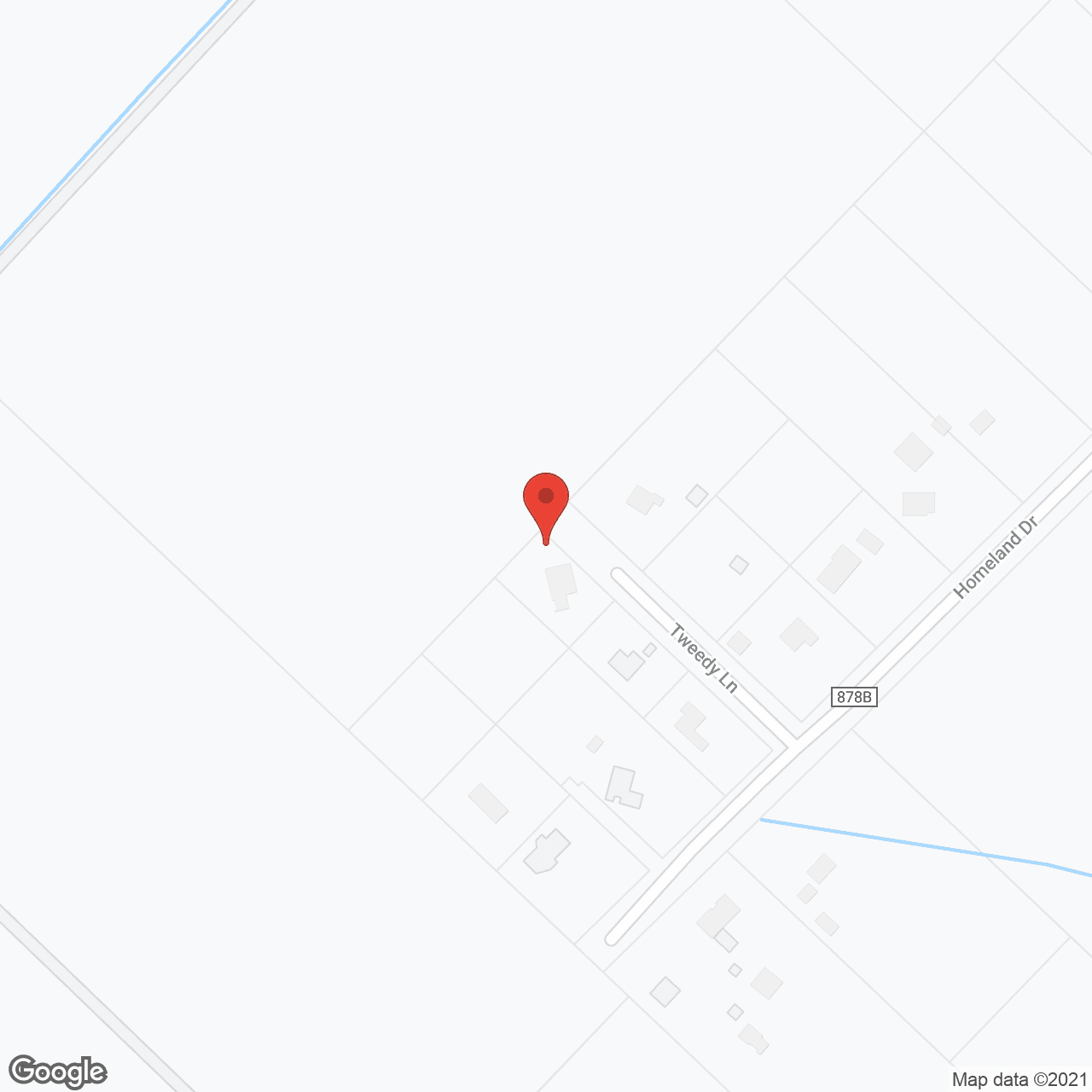 Map of the neighborhood around The Fountains