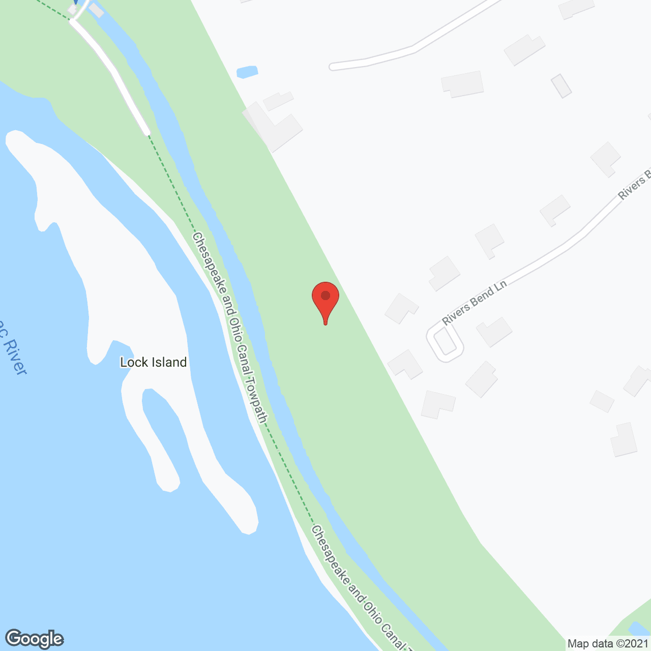Map of the neighborhood around Assisted Living of Potomac Ambleside