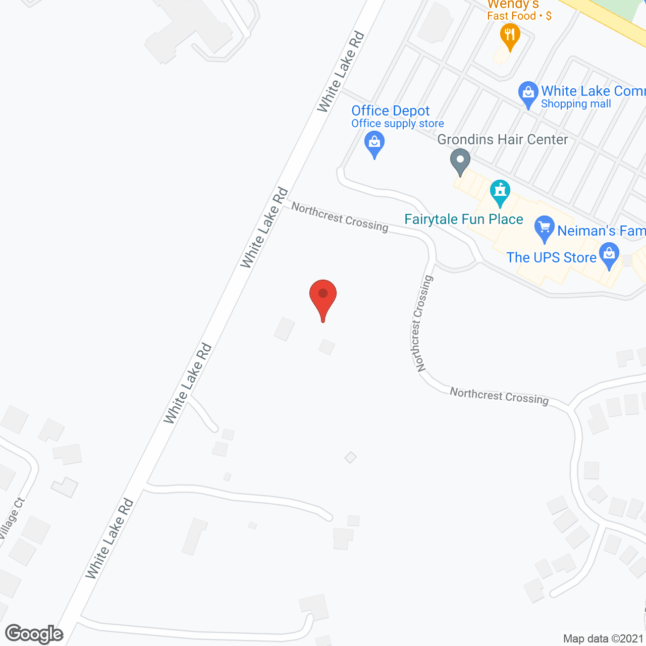 Map of the neighborhood around Serene Gardens of Clarkston