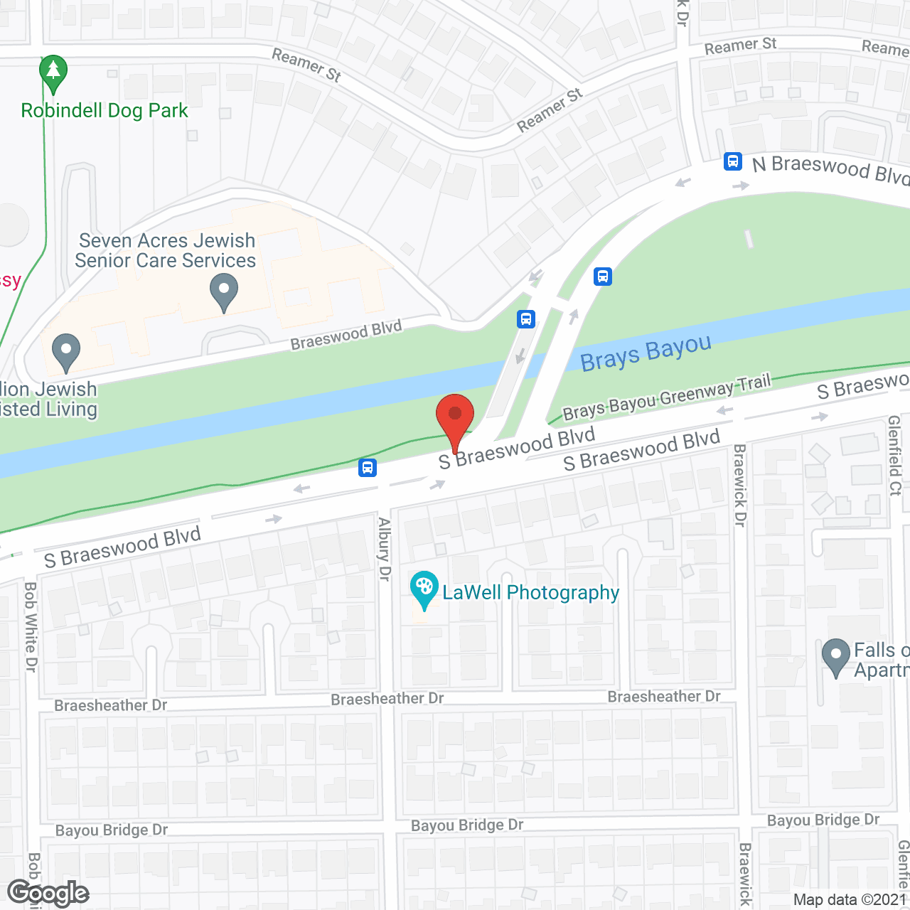 Map of the neighborhood around The Medallion Jewish Assisted Living Residence