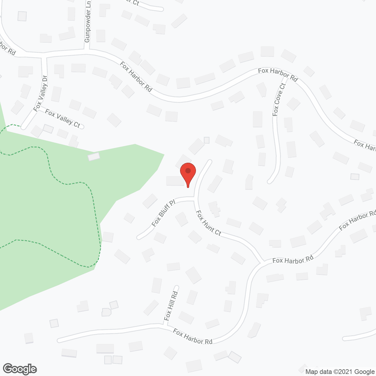 Map of the neighborhood around StoryPoint Prospect