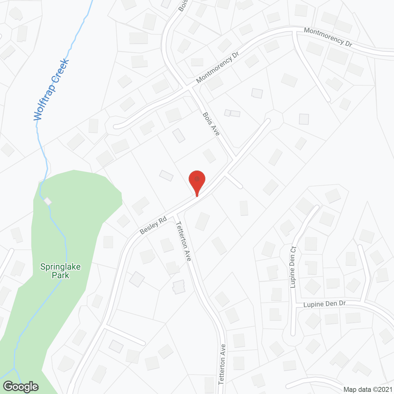 Map of the neighborhood around Greenbrier Assisted Living