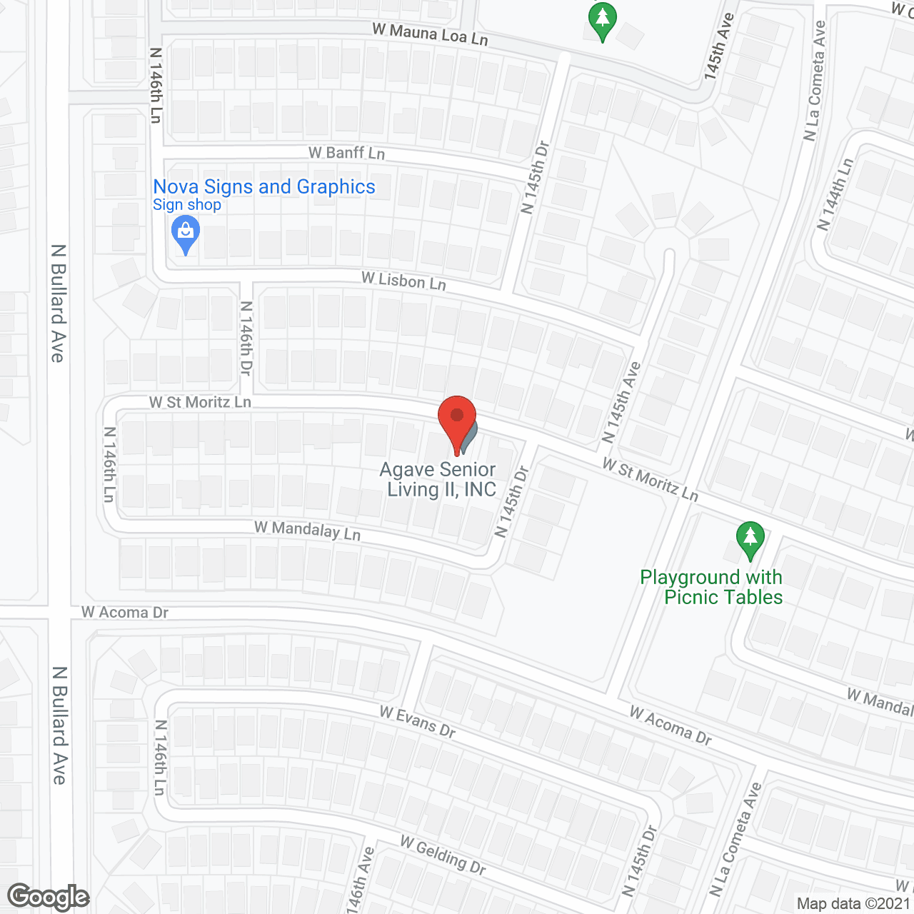 Map of the neighborhood around My Parents Paradise at Montoro Preserve