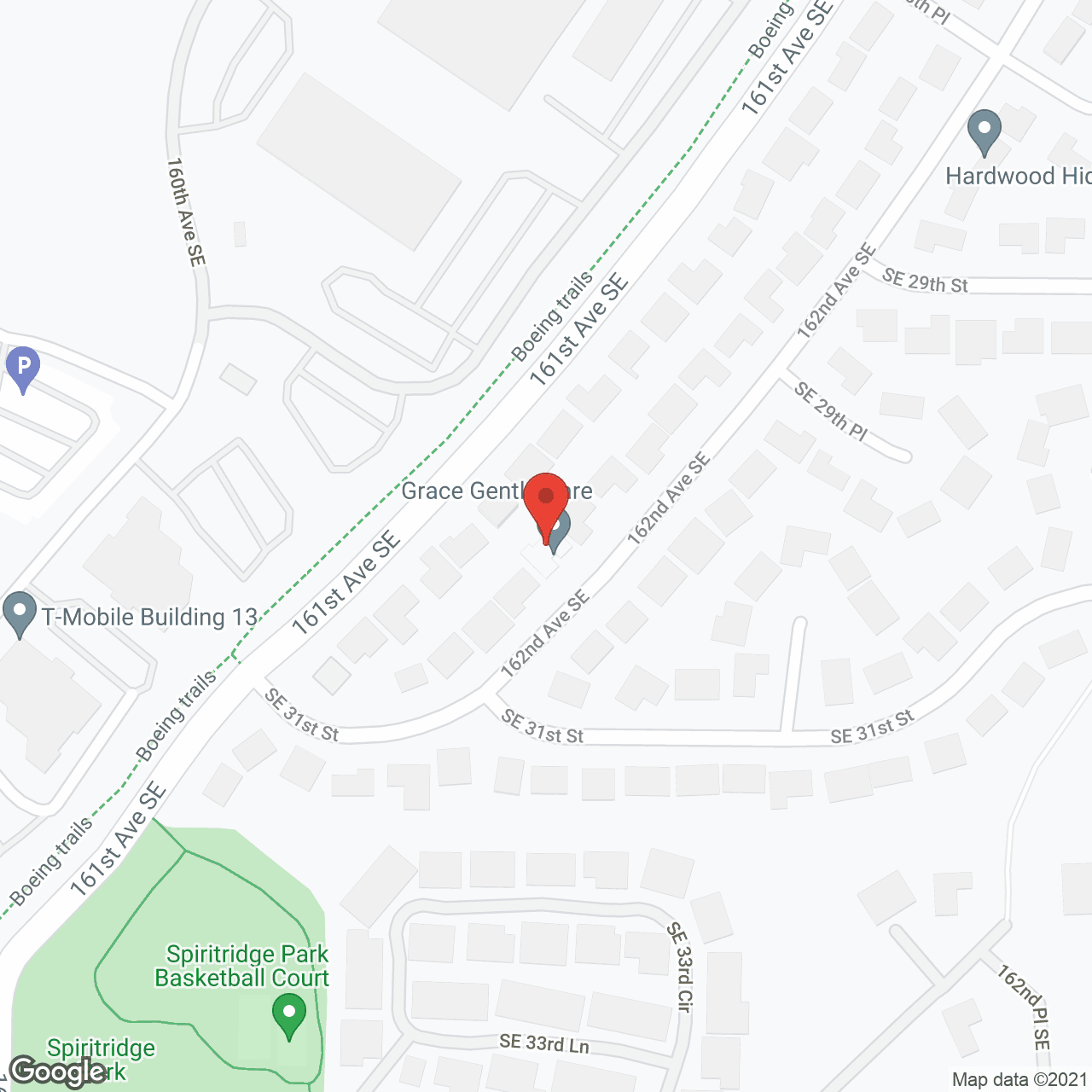 Map of the neighborhood around Grace Gentle Care LLC