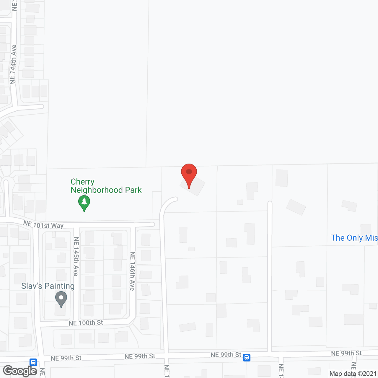 Map of the neighborhood around Betty's Adult Care Home