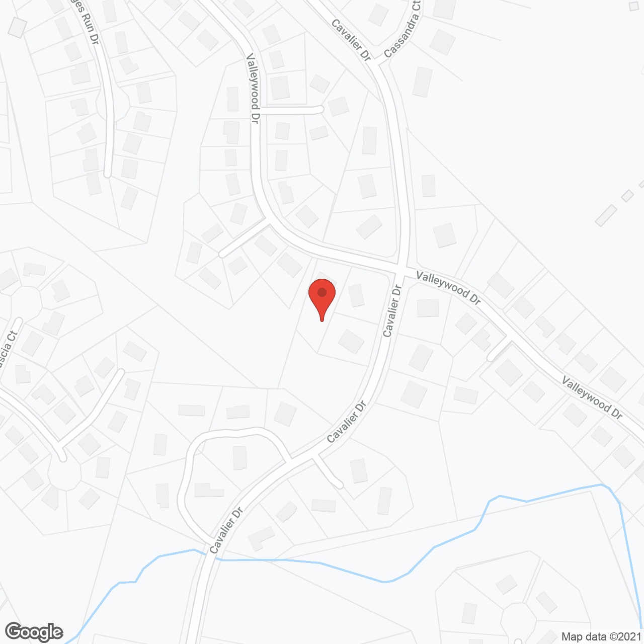 Map of the neighborhood around Evermore Senior Living