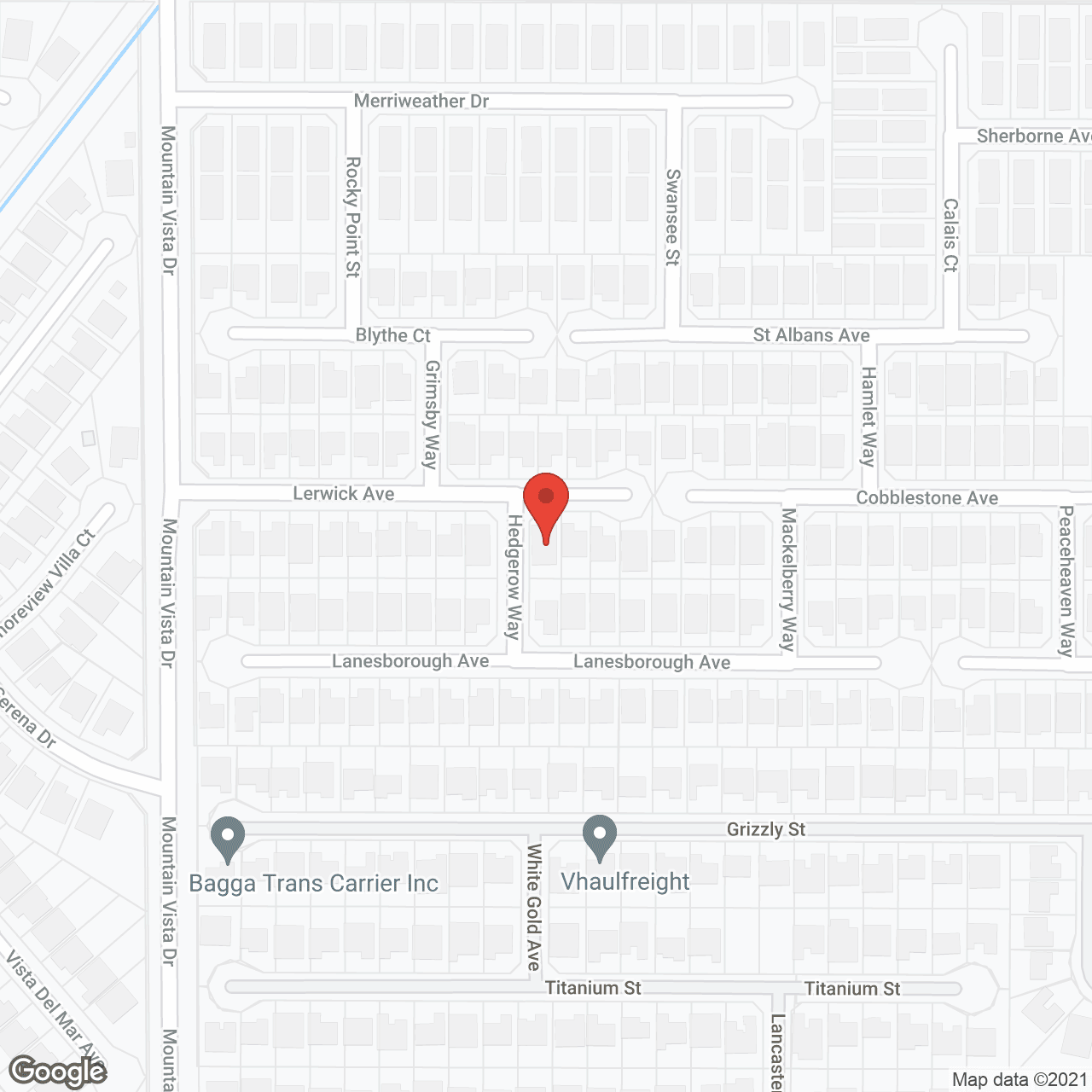 Map of the neighborhood around Lerwick Home Care