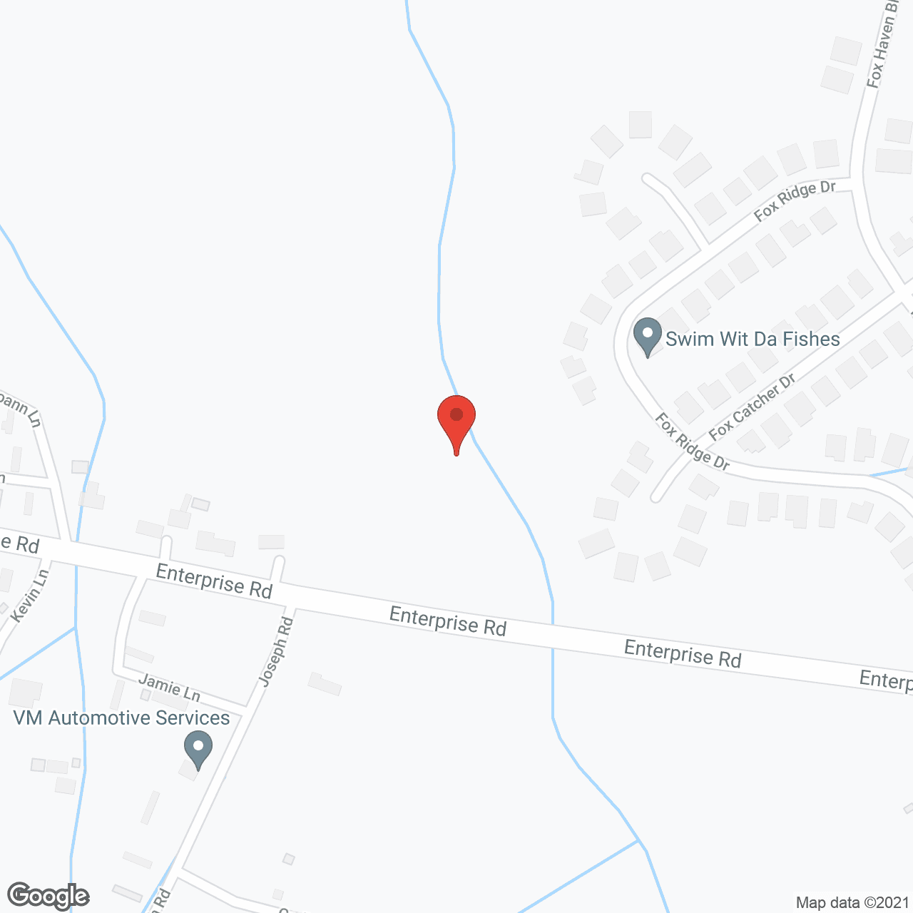Map of the neighborhood around Arbor Landing at Surfside