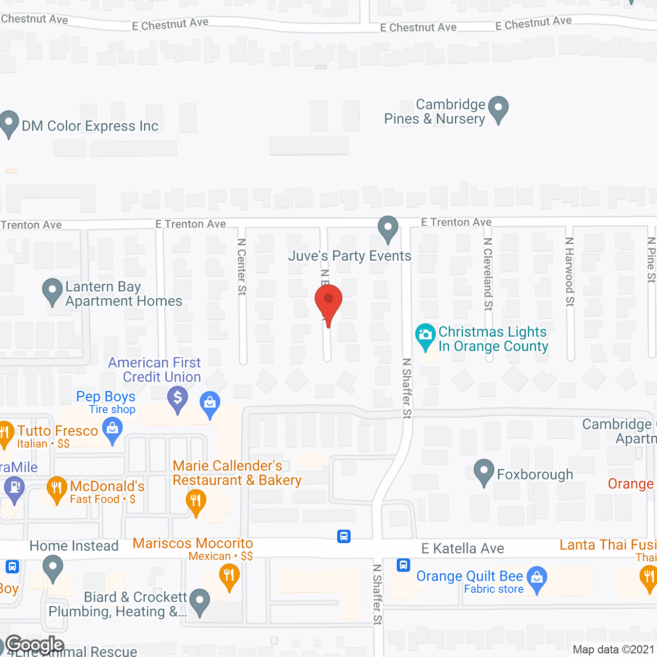 Map of the neighborhood around ELD Healthcare
