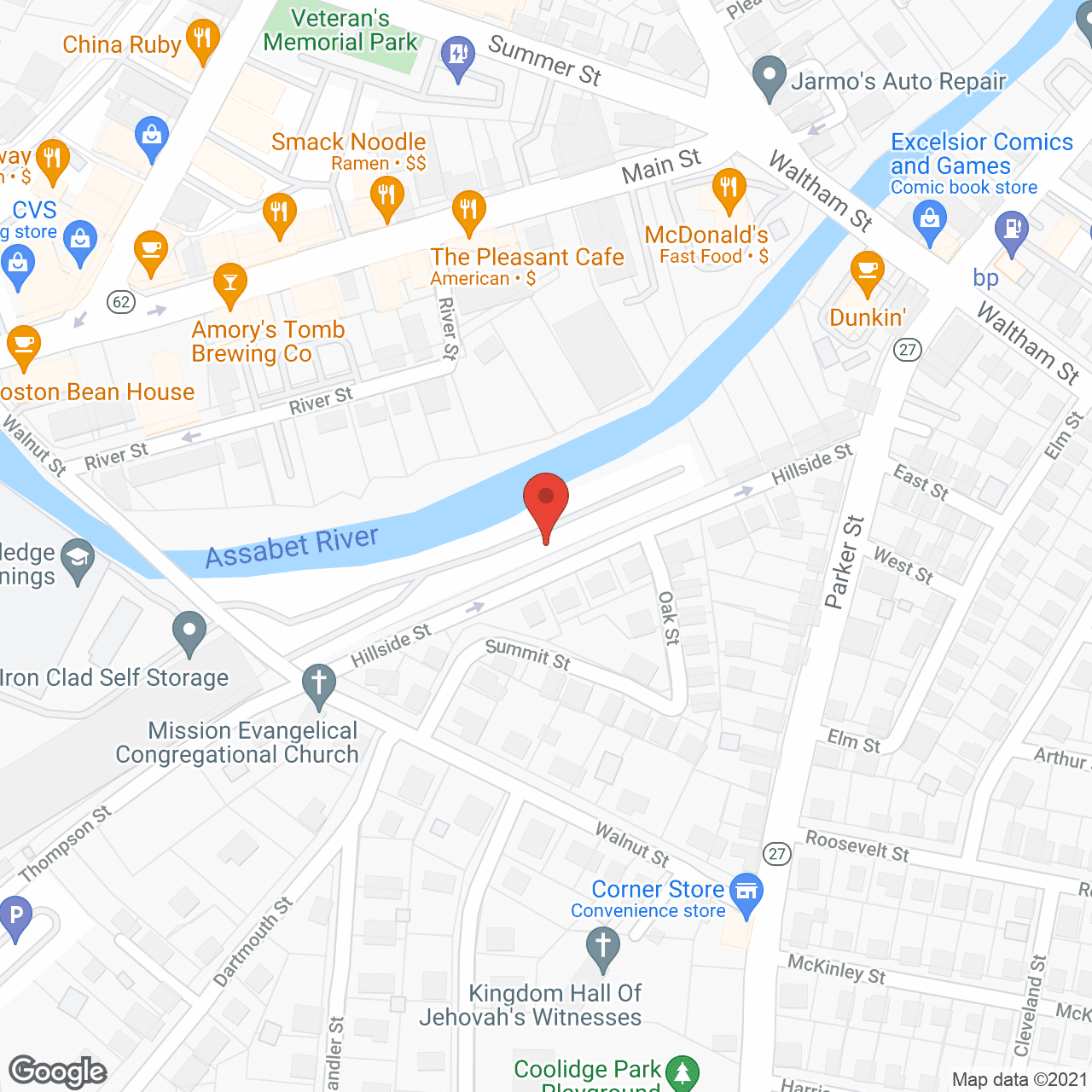 Map of the neighborhood around Camellia Gardens