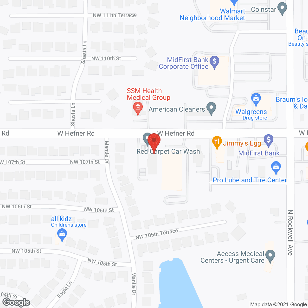 Map of the neighborhood around Superior Care Homes