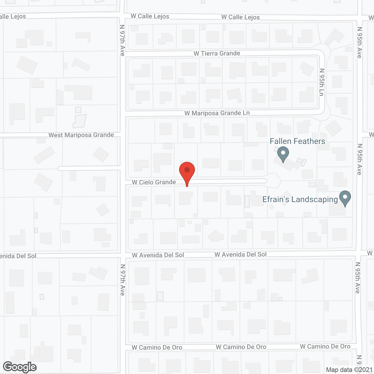 Map of the neighborhood around Creative Care Assisted Living