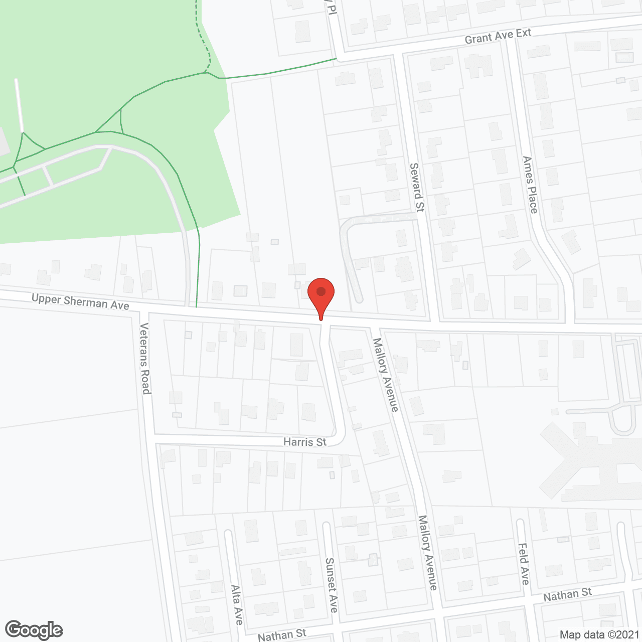 Map of the neighborhood around Glens Falls Center for Rehabilitation and Nursing