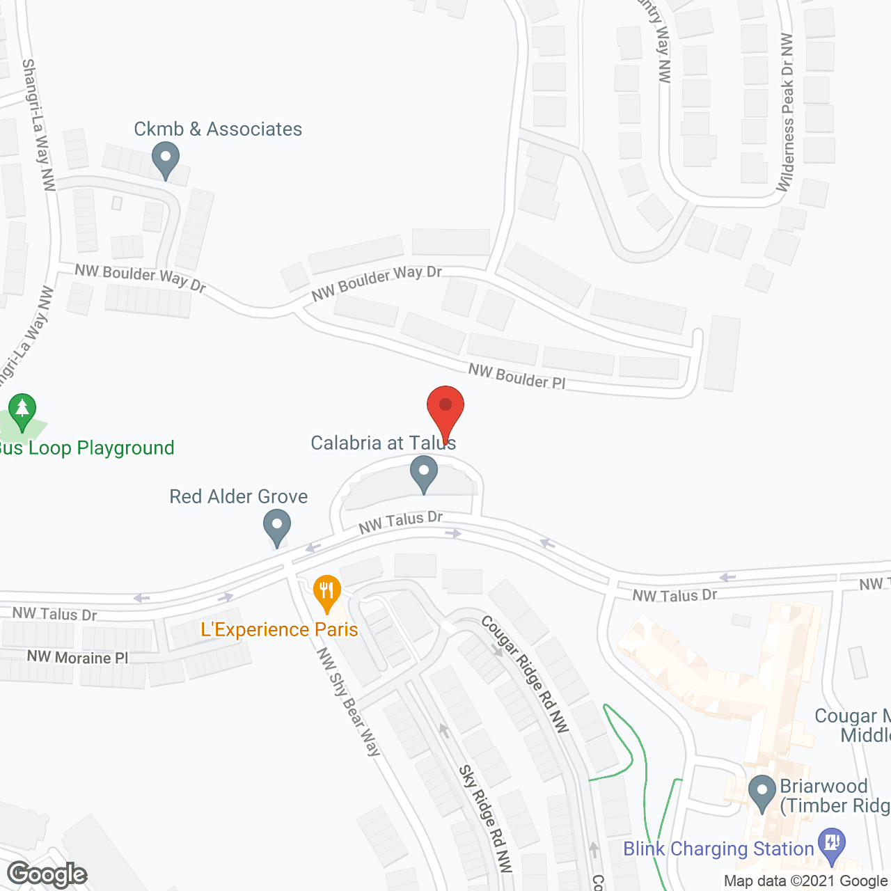 Map of the neighborhood around Revel Issaquah