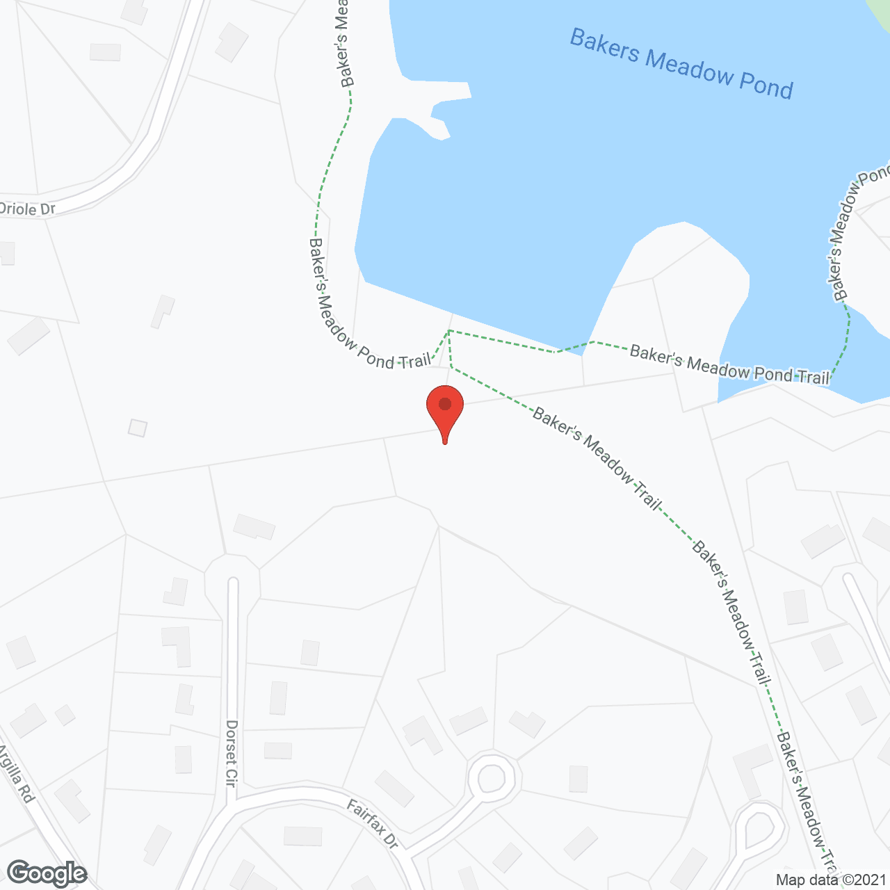 Map of the neighborhood around Stone Hill at Andover