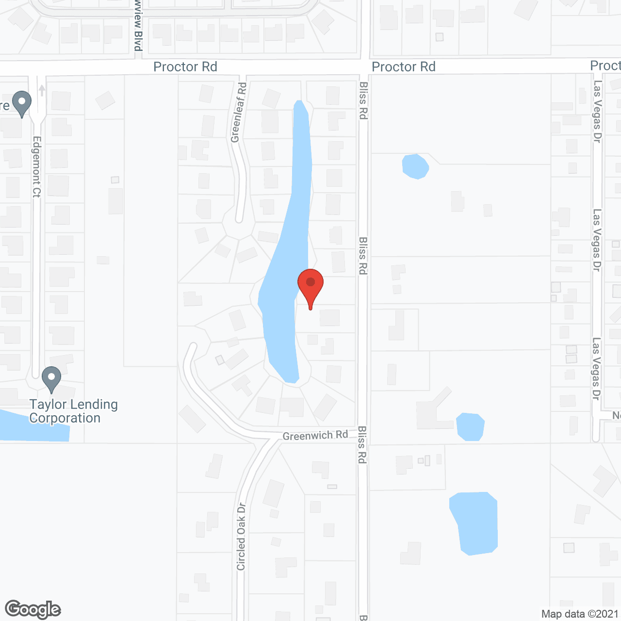 Map of the neighborhood around Angels Senior Living at Sarasota