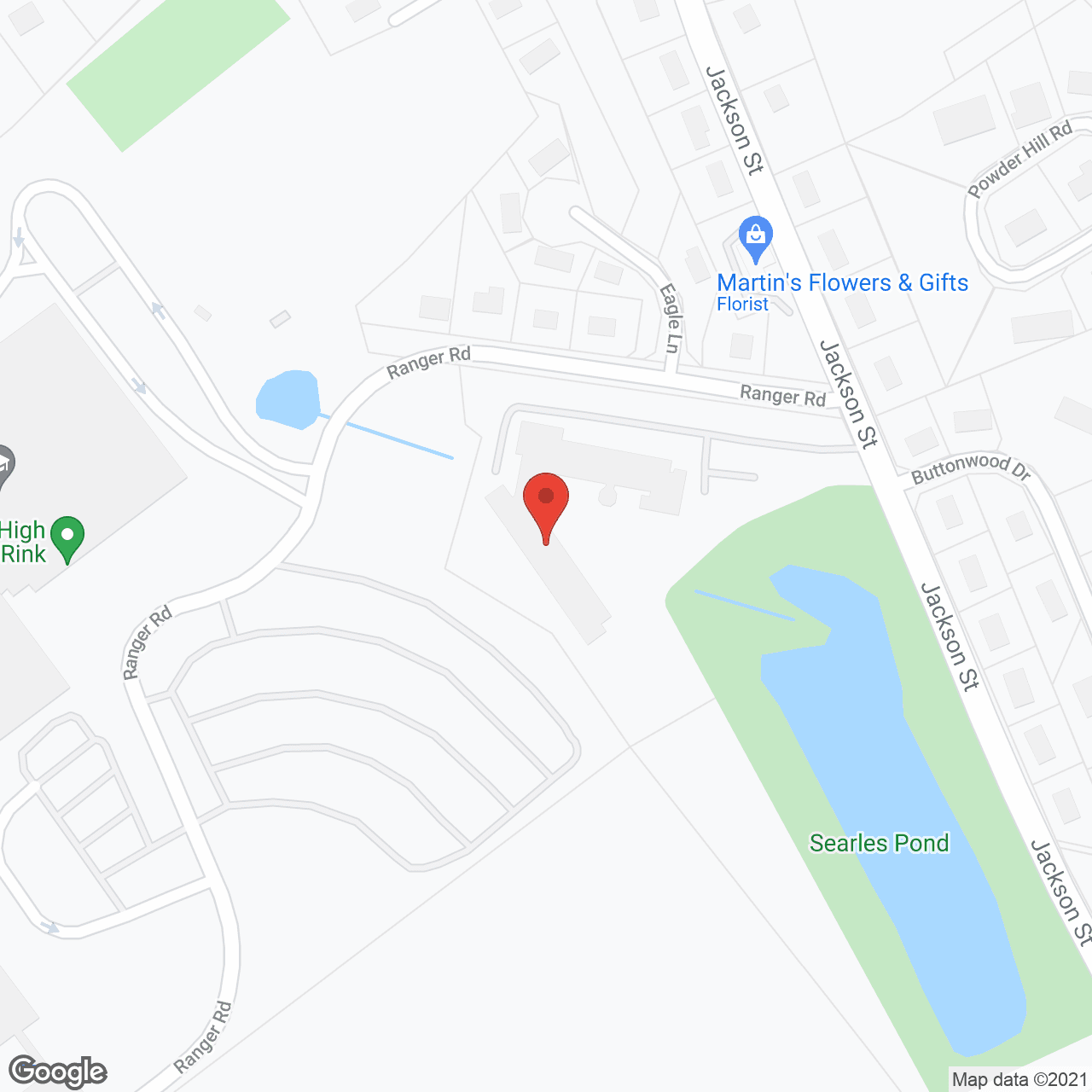 Map of the neighborhood around Cedar View Rehabilitation and Healthcare Center