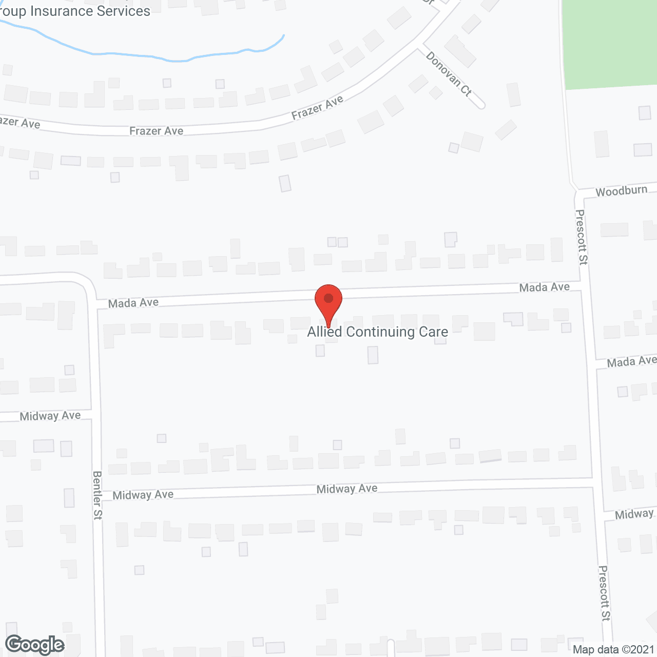 Map of the neighborhood around Wish-U-Well Inn