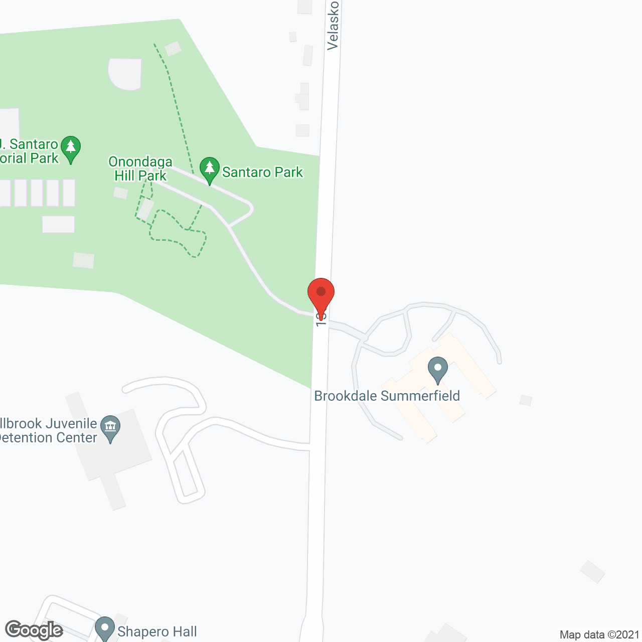 Map of the neighborhood around Brookdale Summerfield