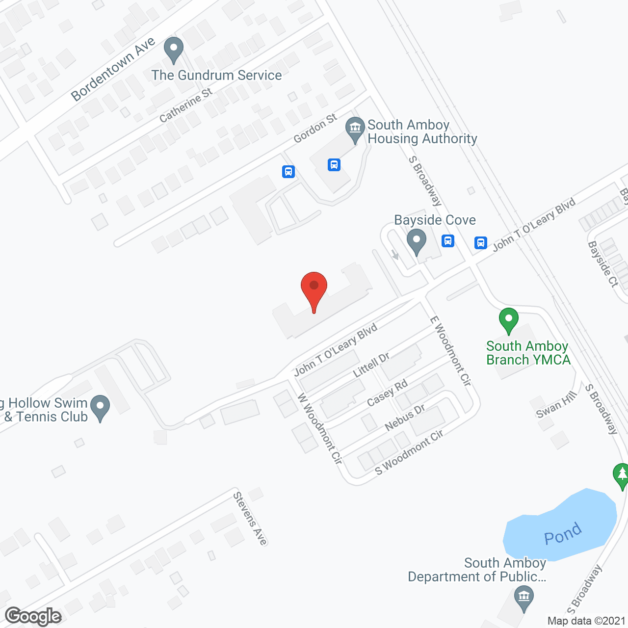 Map of the neighborhood around Venetian Care and Rehabilitation Center