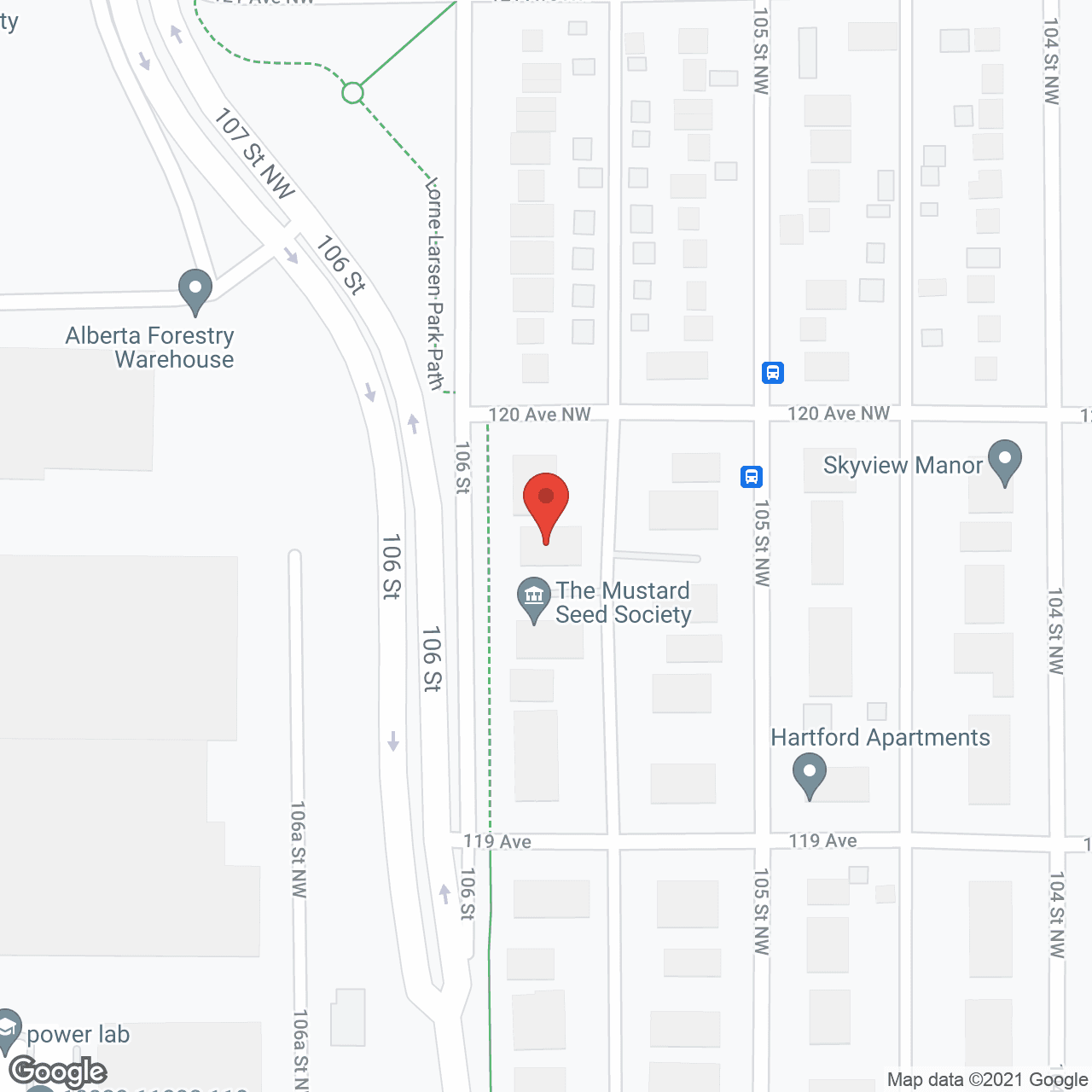 Map of the neighborhood around Regal Arms