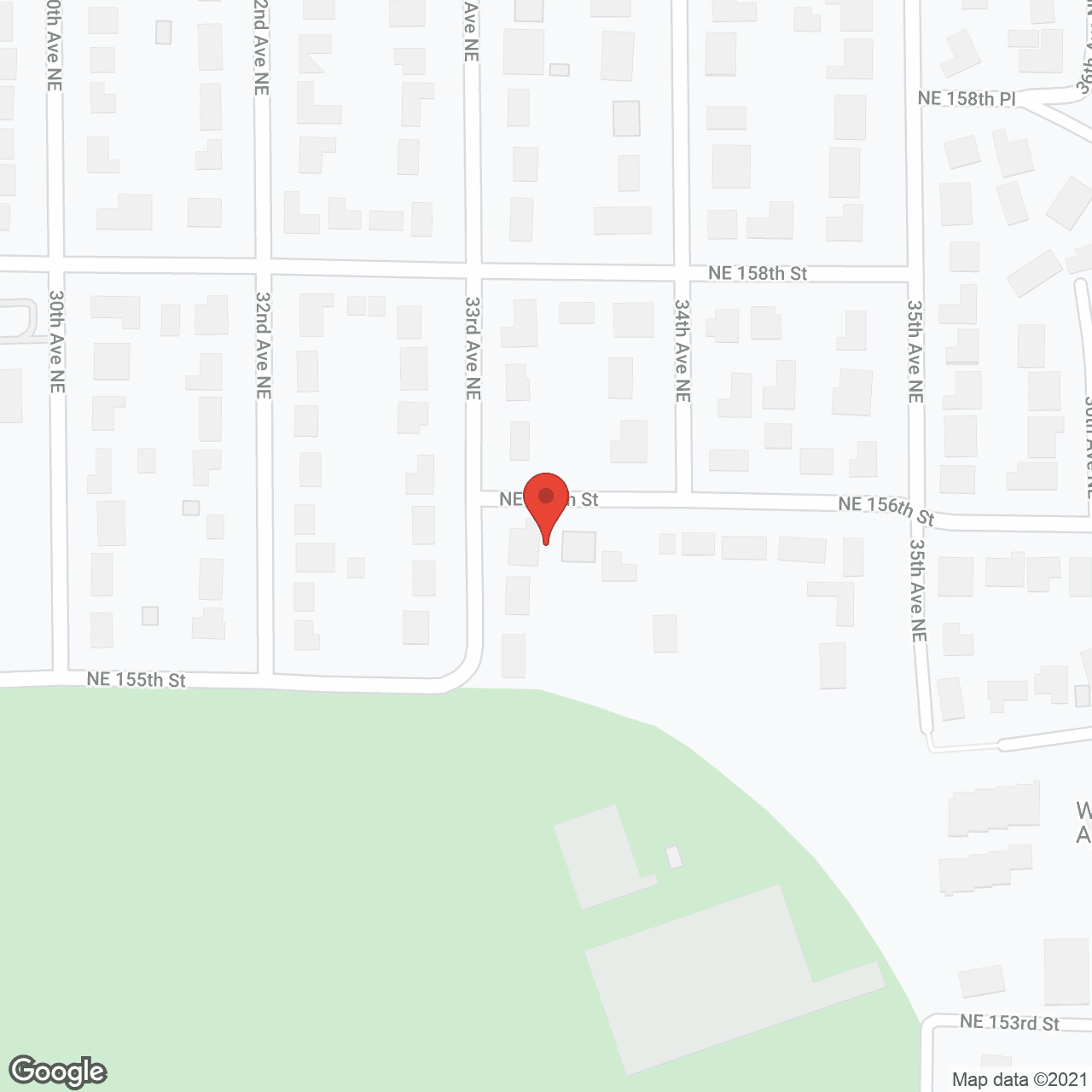 Map of the neighborhood around Creative Home Care AFH