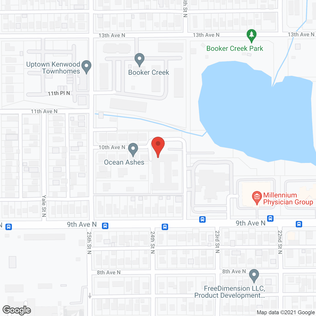 Map of the neighborhood around Greenbrook Nursing Ctr