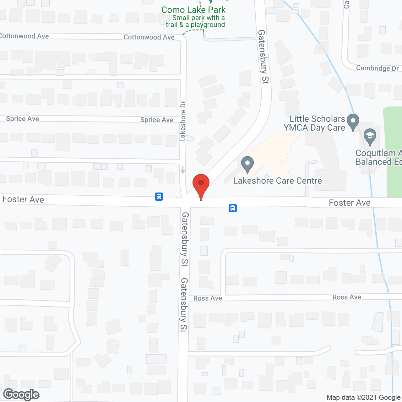 Map of the neighborhood around The Madison Care Centre