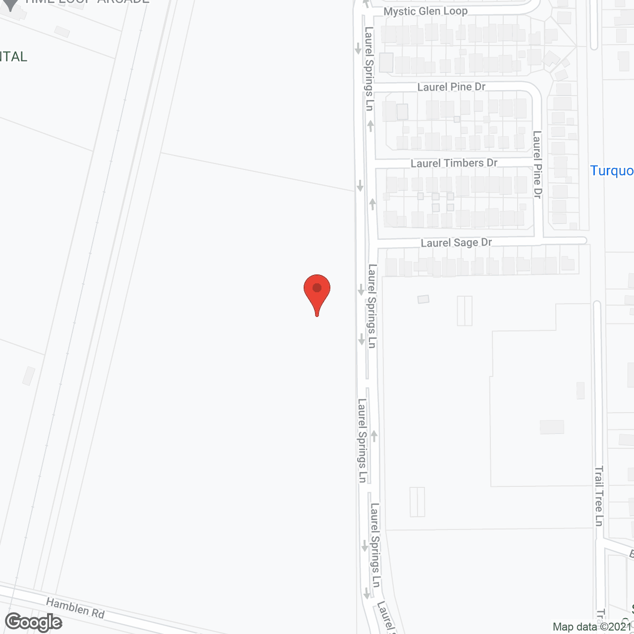 Map of the neighborhood around Avalon Memory Care - Timber Forest